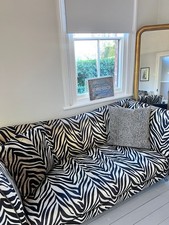 Animal print seater for sale  MANCHESTER