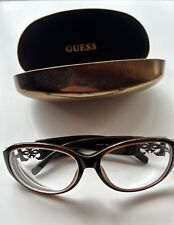 Guess brown eyeglasses for sale  SHEFFIELD