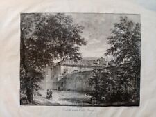 Rara litografia 1840 usato  Roma