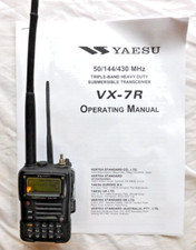 Usado, Rádio transceptor portátil Yaesu VX-7R submersível FM - RX e TX funcionam comprar usado  Enviando para Brazil