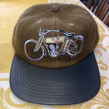 Chapéu Snapback Vintage Harley Davidson Primeira Bicicleta Estilo Feito Nos EUA Mistura de Lã, usado comprar usado Chapéu Snapback Vintage Harley Davidson Primeira Bicicleta Estilo Feito Nos EUA Mistura de Lã, usado comprar usado  Enviando para Brazil