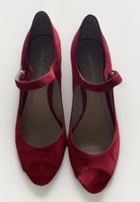 Boutique red suede for sale  KINGSTON UPON THAMES