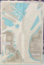 Mapa de parede Admiralty 3456 NOVA YORK BAÍA SUPERIOR OS ESTREITOS PARA GOVERNORS ISLAND comprar usado  Enviando para Brazil