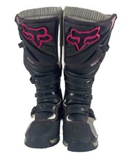 Botas de Motocross Fox Racing Comp 5 Femininas Tamanho 9 Preto/Rosa/Prata Leia, usado comprar usado  Enviando para Brazil