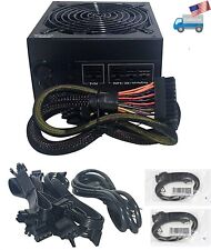 Usado, SHARK 1000W Mod Gamer PC PSU para placa-mãe AMD Ryzen 5,7 GeForce GTX/RTX PCIe comprar usado  Enviando para Brazil