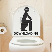 Downloading bathroom decal for sale  Las Vegas