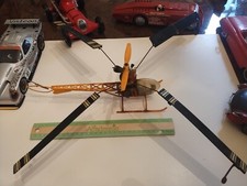 Vintage 1974 Cox Free Flight .020 Gás Nitro Sky Copter Bell 47G Helicóptero Usado comprar usado  Enviando para Brazil