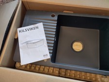 Einbauspüle schwarz kilsviken gebraucht kaufen  Stuttgart