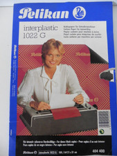 Pelikan kohlepapier interplast gebraucht kaufen  Weikersheim
