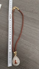 Kette braun anhänger gebraucht kaufen  Leipzig