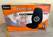 Massageador de coxas Homedics 10 motores ombros traseiros com almofada de assento de controle de zona de calor comprar usado  Enviando para Brazil