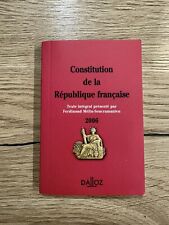 Livre constitution république d'occasion  Brives-Charensac