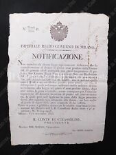 1825 regno lombardo usato  Cremona