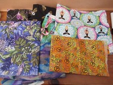Multi pattern fabric for sale  HAVERFORDWEST