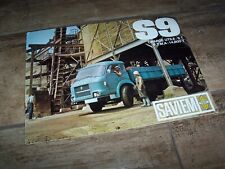 Catalogue brochure saviem d'occasion  Mitry-Mory