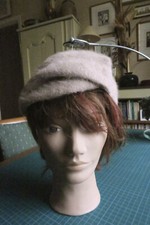 Chapeau vintage angora d'occasion  Saint-Philbert-de-Grand-Lieu