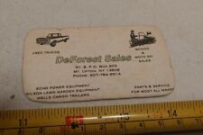 Vtg deforest sales for sale  Reading