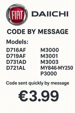 Déblocage Daiichi/unlocking Daiichi/ Code Autoradio Fiat – Daiichi , usado comprar usado  Enviando para Brazil