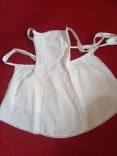 Schürze retro weiß gebraucht kaufen  Asbach-Bäumenheim