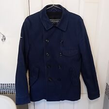 Superdry peacoat men for sale  MAIDENHEAD