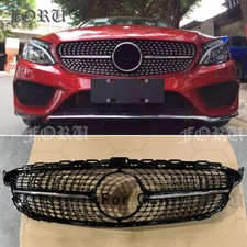 ⭐ Para Mercedes Benz W205 C200 C300 C350 C43 grade dianteira para-choque facelift comprar usado ⭐ Para Mercedes Benz W205 C200 C300 C350 C43 grade dianteira para-choque facelift comprar usado  Enviando para Brazil