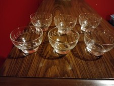 Set glass dessert for sale  Cedar Rapids