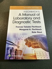 Fischbach's a Manual of Laboratory and Diagnostic Tests by Kate Stout, Margaret comprar usado  Enviando para Brazil