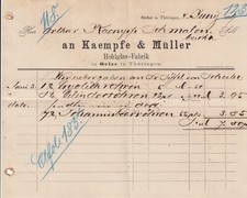 Elze rechnung 1879 gebraucht kaufen  Leipzig