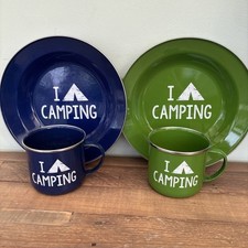 Camping mugs plate for sale Camping mugs plate for sale  MARGATE