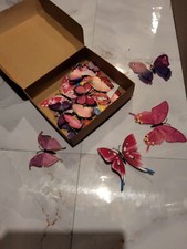 Adesivo autoadesivo ímã decoração parede escritório em casa borboletas PVC borboletas 22 peças comprar usado  Enviando para Brazil
