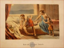 Erotica tavola acquerellata usato  Roma