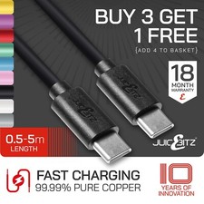 Cabo USB C para C resistente 20AWG 3A 1m 2m 3m 4m 5m cabo carregador rápido comprar usado  Enviando para Brazil