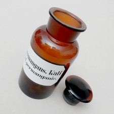 Apothekerglas deckelgefäß gl gebraucht kaufen  Hamburg