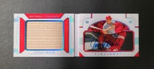 2021 Panini National Treasures Bat Relic Auto Johnny Bench GOAT 1/1 One Of One comprar usado  Enviando para Brazil