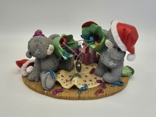 Bear figurine christmas for sale  KING'S LYNN
