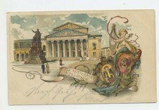 Litho münchen künstlerkarte gebraucht kaufen  Bonn