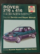 Haynes rover service for sale  MIDDLEWICH