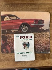 Catálogo Ford/Mustang vintage y manual del propietario  segunda mano  Embacar hacia Mexico