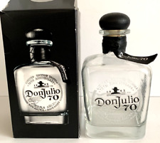 Don Julio 70 Crystal Claro Anejo garrafa de tequila com CAIXA 750 ML VAZIO G4 comprar usado  Enviando para Brazil
