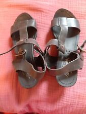 Leather sandals size for sale  EDINBURGH