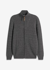 Strickjacke grau herren gebraucht kaufen  Deutschland