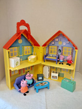 Conjunto de brinquedos Peppa Pig and Family casa amarela dobrável e transportadora figuras móveis flip comprar usado Conjunto de brinquedos Peppa Pig and Family casa amarela dobrável e transportadora figuras móveis flip comprar usado  Enviando para Brazil