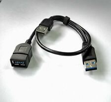 Cable de extensión macho de 45 cm 1,5 pies USB 3.0 supervelocidad macho de la A a la hembra, usado segunda mano  Embacar hacia Argentina