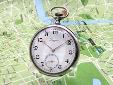 Longines silver case for sale  LONDON