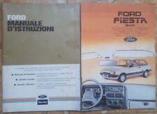 Ford fiesta libretti usato  Firenze