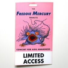 Queen ' Freddie Mercury Tribute Concert ' Access Pass 1992 Wembley Stadium UK comprar usado  Enviando para Brazil