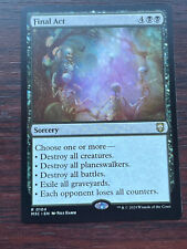 1x ACTO FINAL - Comandante - Magic The Gathering segunda mano  Embacar hacia Mexico