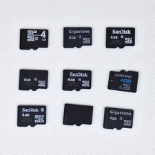 Cartão de memória micro SD 4 GB - Testado e formatado comprar usado  Enviando para Brazil