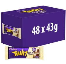 Barra de chocolate branco Cadbury Twirl 43g x 48 entrega gratuita edição limitada comprar usado  Enviando para Brazil