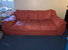 Sofa seater faux for sale  GAINSBOROUGH